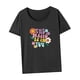 thumbnail image 5 of Camiseta para Mujer Yuyangstore Básica Casual Cuello Redondo L, 5 of 7