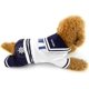 thumbnail image 1 of Boys Navy Captain Outfit Jumpsuit Sailor Outfit Small Dog Cat Puppy T-Shirt with Pants Chihuahua Outfit M, 1 of 4