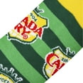 thumbnail image 4 of ODD SOX – Canada Dry Stripes Crew Socks – Official Licensed Novelty Unisex Socks – Large Size Comfy, 4 of 6