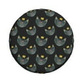 thumbnail image 4 of Spare Tire Cover, Faces Of The Cat Wheel Cover Tire Covers For Trailers Car Truck Camper Universal Tire Covering Fits Diameter14"-17", 4 of 4