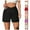 Black, variant on Women's High Waisted Running Shorts Lined Workout Athletic Short Rave Shorts for Women Christmas Pajamas for Women Shorts Yoga Shorts for Women High Waist Womens Tunic Tops Short Sleeve Women's