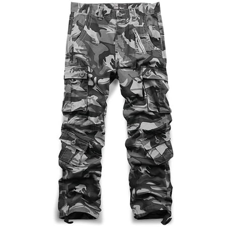 Men's BDU Casual Military Pants, Tactical Wild Army Combat ACU Rip Stop ...