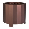 thumbnail image 4 of Flash Furniture Titus Commercial Grade 19.5 inch Smokeless Outdoor Firepit, Natural Wood Burning Portable Fire Pit With Waterproof Cover, Bronze, 4 of 13