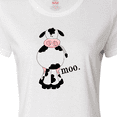 thumbnail image 4 of Inktastic Cow-moo. Women's T-Shirt, 4 of 5