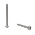 thumbnail image 2 of FixtureDisplays® 8-32*1-3/4" Stainless Pan Head Machine Screws, Full Thread, Phillips Drive, Stainless Steel 18-8, Machine Thread 312228, 2 of 7