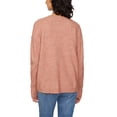 thumbnail image 2 of Legendary Outfitters Women's Cozy Crewneck Sweater Heather Rose M, 2 of 3