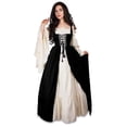thumbnail image 1 of Vestido Medieval Punk de S-6XL para mujer, disfraces de Halloween, palacio, fiesta de carnaval, disfraz de princesa, Vestido victoriano para mujer, 1 of 4