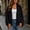 Black, variant on Women's Long Sleeve Cardigan, Viscose Blend Loose Fit Open Front Knit Wrap for Daily Wear