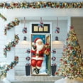 thumbnail image 6 of LmnLft Santa Claus Christmas Door Curtain, 90x180cm Holiday Door Hanging Banner for Festive Party Decoration, 6 of 6