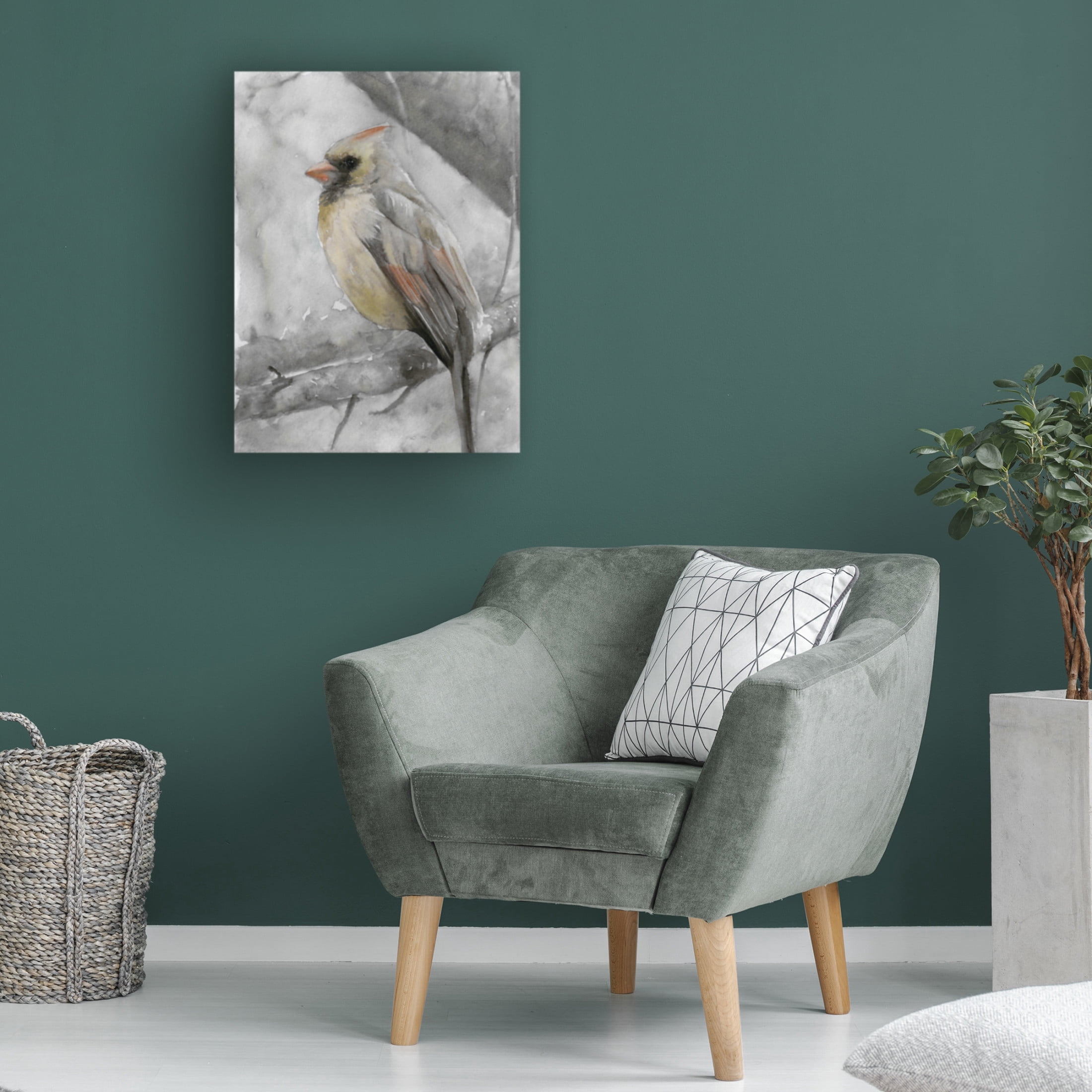 Canvas Wall Art - Stellar Design Studio 'Branched II' Wall Art for Living Room, Bedroom, or Office Décor by Trademark Fine Art - 24 x 32 Inches