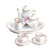 thumbnail image 2 of 8pcs Set Mini Taza de Té Utensilios de Comedor para SM SunniMix Juego de té, 2 of 8