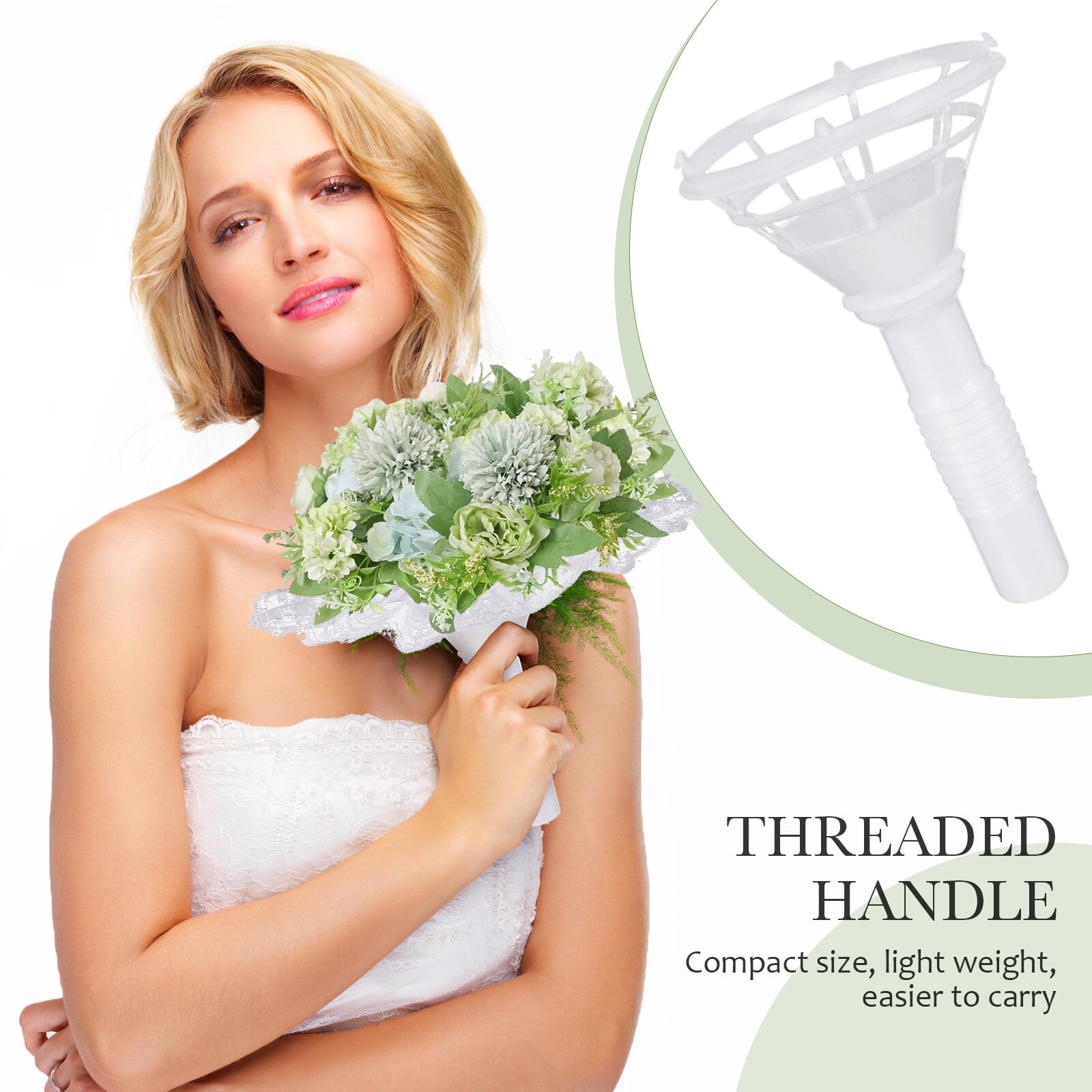 icolorfuled Wedding Bouquet Holder for Artificial Flowers - Large Size