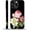 Dark Floral, variant on Case for iPhone 16, Hybrid Heavy Duty 2 in 1 Full Body Rugged Shockproof Protection Glossy Case for iPhone 16 - Snake Frog Art