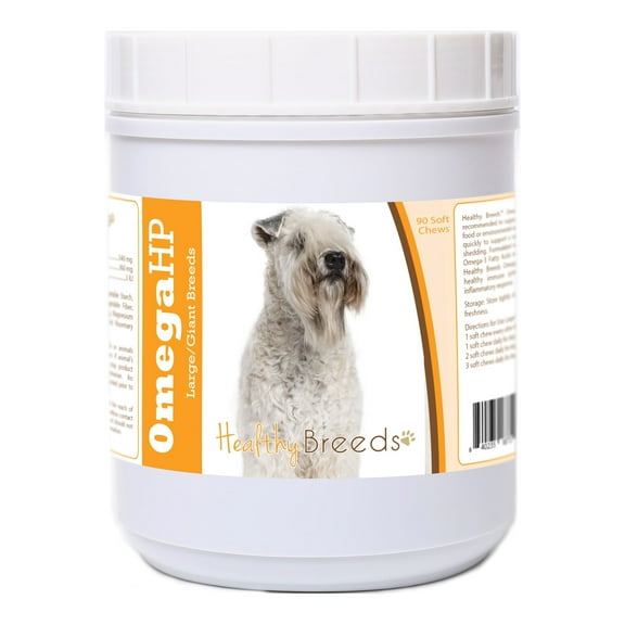 Healthy Breeds Soft Coated Wheaten Terrier Omega HP Fatty Acid Skin and Coat Support Soft Chews