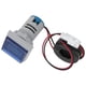 thumbnail image 4 of Medidor de corriente digital Amperímetro Lámpara de luz indicadora de señal cuadrada AC 220V AD16-22FSABlue VoborMX herramienta, 4 of 8