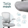 thumbnail image 4 of Silla de Escritorio Mundo In Vest Ejecutiva Ergonomica Mesh Gris, 4 of 9