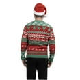 thumbnail image 3 of Jollidays Men's Hungry T-Rex Ugly Christmas Sweater with Drink Pocket, Sizes S-2XL, 3 of 6