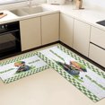 thumbnail image 5 of Kitchen Rugs Sets 3 Piece with Runner Floral Kitchen Floor Mat Carpet Farmhouse Rugs and Mats Non Skid Washable Runner Rug for Kitchen Office Sink Laundry, 5 of 12