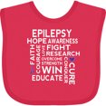 thumbnail image 3 of Inktastic Epilepsy Awareness Walk Shirt Boys or Girls Baby Bib, 3 of 4