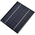 thumbnail image 1 of HUGFEGWE 12V 2W Polycrystalline Mini Solar Panel Module DIY for Light Toys Charger 136x110mm 1Pcs CJB91-112500, 1 of 7