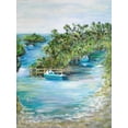 thumbnail image 2 of DeRice, Julie 15x18 White Modern Wood Framed Museum Art Print Titled - Florida Scene, 2 of 4