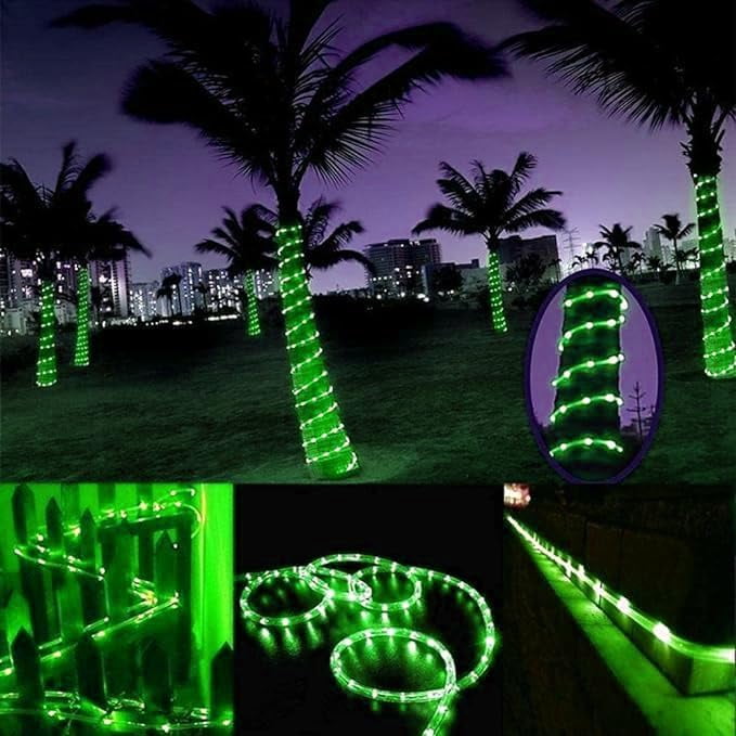 Rope String Lights, 7M/23ft 50LED Waterproof 8 Mode/Remote Battery Christmas Lights,Battery Powered String Lights Outdoor Indoor for Christmas Decorations