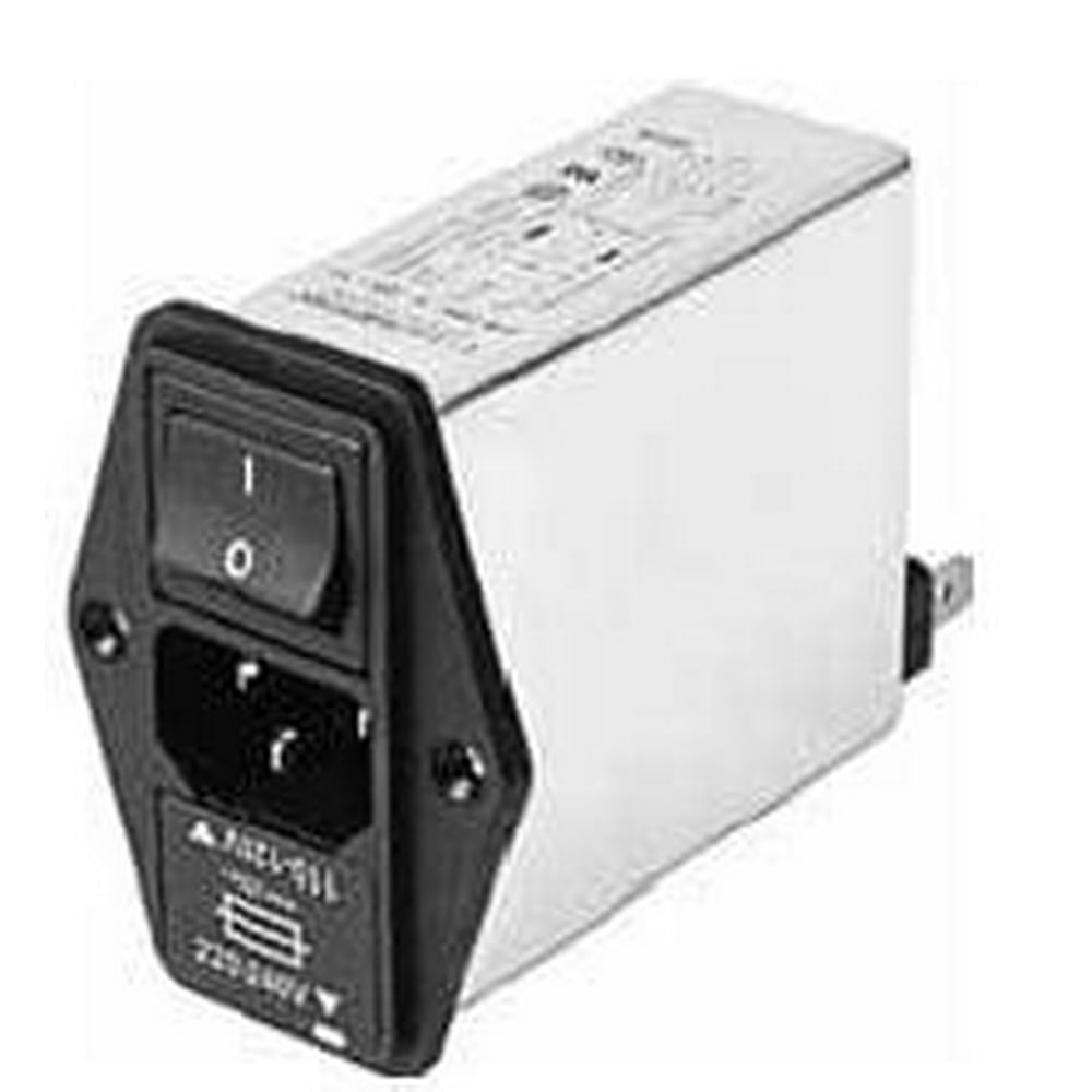 AC Power Entry Modules 6A MED FASTON 2FSCH POWER ENTRY MODULES