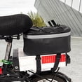 thumbnail image 4 of Waterproof Bike Rear Rack Bag Bicycle Trunk Bag Multifunctional E-Bike Panniers Bicycle Panniers Bag PU 7 Litre Large Capacity Travel Bag Waterproof Bike Panniers Rack Bag Bike Bags For Rear Carrier, 4 of 9