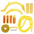 thumbnail image 2 of Electric Scooter Accessories, Rear Mudguard Practical Splashproof Strong Toughness Handbrake Silicone Cover Silicone Grip Scooter Mudguard Set  For Replacement Yellow, 2 of 8