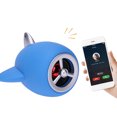 thumbnail image 4 of Mini altavoz inalámbrico con forma de avión compatible con Bluetooth Ranura para tarjeta AUX TF (azul oscuro) -135450.02, 4 of 7