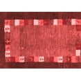 thumbnail image 1 of Ahgly Company Indoor Rectangle Abstract Red Contemporary Area Rugs, 5' x 7', 1 of 4