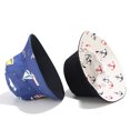 thumbnail image 5 of Fashion Print Bucket Hat Summer Fisherman Cap para mujeres hombres (1 #) brillar Electrónica, 5 of 5