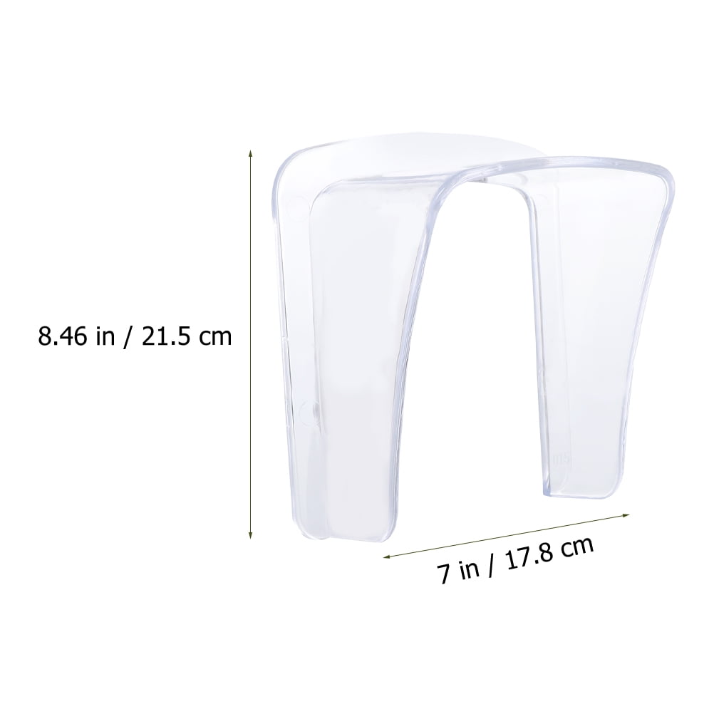 Supvox Doorbell Rainproof Cover Transparent Plastic Easy Install Compact Design