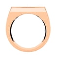 thumbnail image 2 of 3.25 Carat (ctw) 14K Rose Gold Princess Cut Diamond Men's Invisible Set Anniversary Wedding Band, 2 of 5