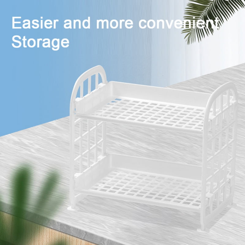 Feiona Double plastic shelving
