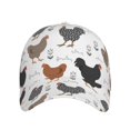 thumbnail image 2 of Haiem Retro Rooster Baseball Cap Dad Hat Cotton Soft Adjustable Fashion Hats for Men Women Unisex Style Headwear, 2 of 9