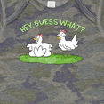 thumbnail image 4 of Inktastic Hey, Guess What? Chicken Butt Boys or Girls Baby Bodysuit, 4 of 5