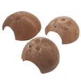 thumbnail image 3 of Shisuyan Reptile Hiding Hut Reptile Hideouts Coconut-shell Reptiles Natural Environment 3Pcs, 3 of 8