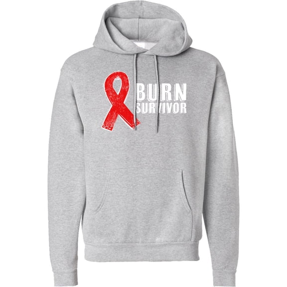 Inktastic Burn Survivor Adult Hoodie Sweatshirt