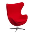 thumbnail image 1 of Lesley Swivel Tilt Lounge Chair with Stainless Steel Base, 1 of 4