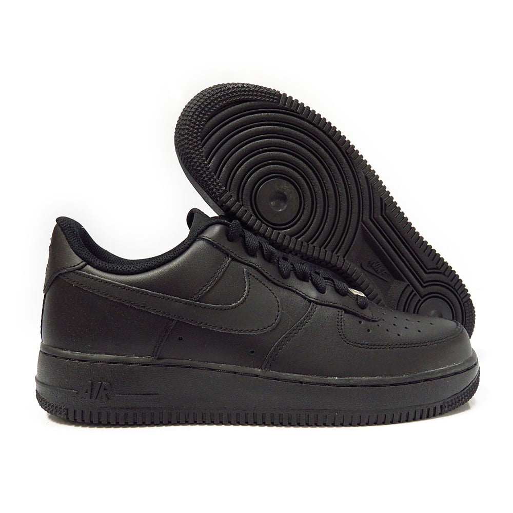 Nike 315122 001 Nike Air Force 1 07 Low Black Men Sneakers Size 12