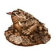 thumbnail image 1 of Figura de rana de la riqueza, decoración de escritorio coleccionable decorativa para gabinete de entrada Bronce, 1 of 9
