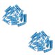 thumbnail image 2 of sweethay Paquete de 100 clavijas de Tarjeta de artesanía de boda Clips de imagen de papel de teléfono Fiesta Escuela Oficina Artesanía Pinzas Azul claro 2Conjunto, 2 of 6