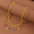 thumbnail image 2 of Collier à Breloques Collier Clavicule Collier à la Main en Couches, 2 of 9