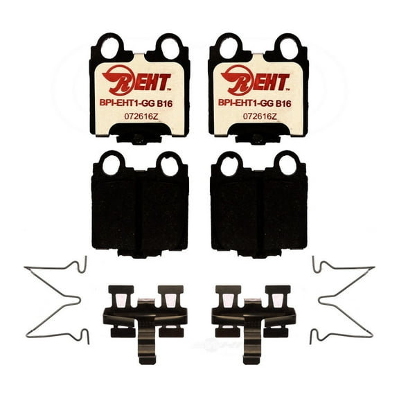 Raybestos EHT771H Enhanced Technology Friction Pads Brake Pad Set Fits select: 2002-2010 LEXUS SC, 2001-2005 LEXUS IS