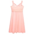 thumbnail image 4 of Manyakai Kids Flower Girl Wedding Dresses Sleveless Pageant Party Gowns A-Line Swing Summer Dress Pink 8, 4 of 5