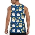 thumbnail image 2 of Sigee Star Penguin for Men's Workout Tank Top, Athletic Gym Sleeveless Shirt - Quick Dry, Lightweight, Breathable X-Large, 2 of 9