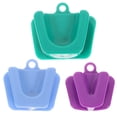thumbnail image 1 of 3pcs Dental Mouth Prop Bite Block Cushion Opener Small Medium Large Size (Blue & Green & Purple), 1 of 9