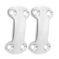 thumbnail image 2 of Plaque de Fixation de Sangle en Acier Inoxydable, Plaques de Taquet en Métal de Fixation Surfaces Plus Lisses 2 Pcs Robuste Durable pour Yachts, 2 of 8