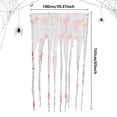 thumbnail image 2 of Ebaokuup 3 Pcs 65" x 39" Bloody Halloween Doorway Curtains for Haunted House, 2 of 7